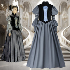 SW Queen Padmé Amidala Court Dress Gown Halloween Medieval Suits