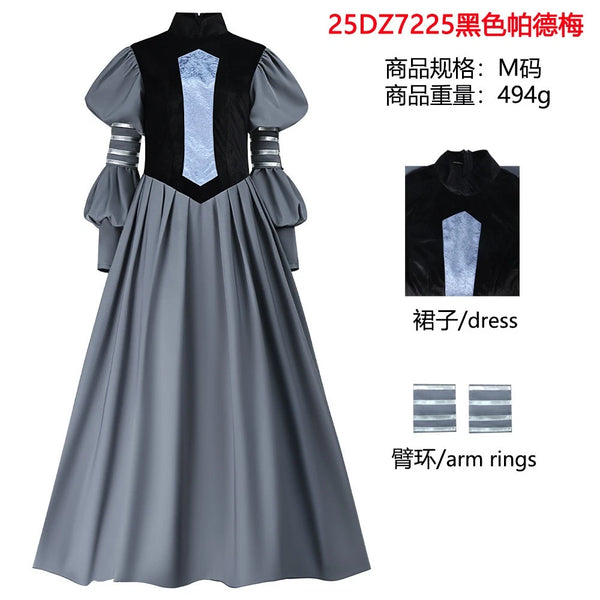 SW Queen Padmé Amidala Court Dress Gown Halloween Medieval Suits