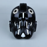 SW TIE Fighter Pilot Helmet Full Head Halloween Masks Props PVC