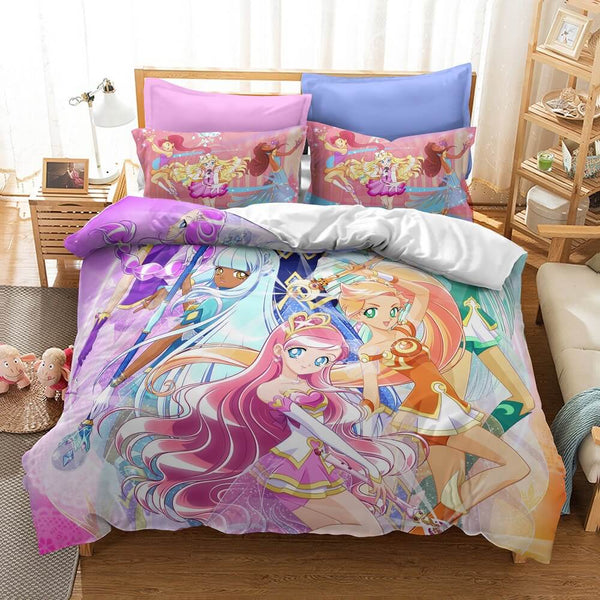 Sailor Moon Cosplay Bedding Set Duvet Cover Halloween Bed Sheets