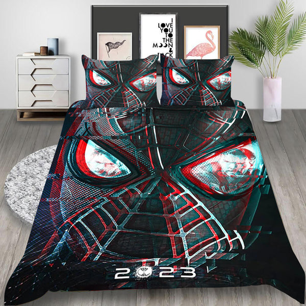 Spider Man No Way Home Cosplay Bedding Set Duvet Cover Halloween Bed Sheets