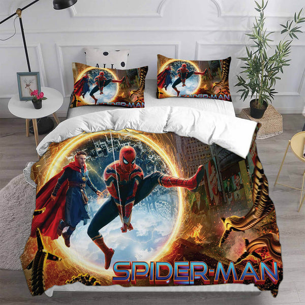 SpiderMan No Way Home Cosplay Bedding Sets Duvet Cover
