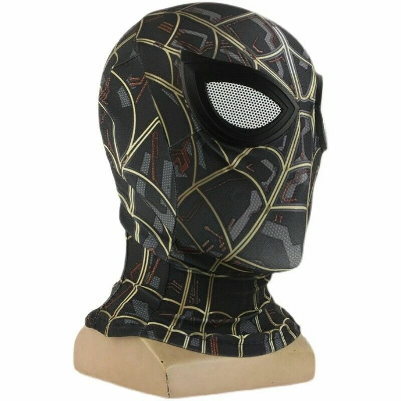 Spiderman No Way Home Mask Cosplay Superhero Spiderman Face Hood Masquerade Prop