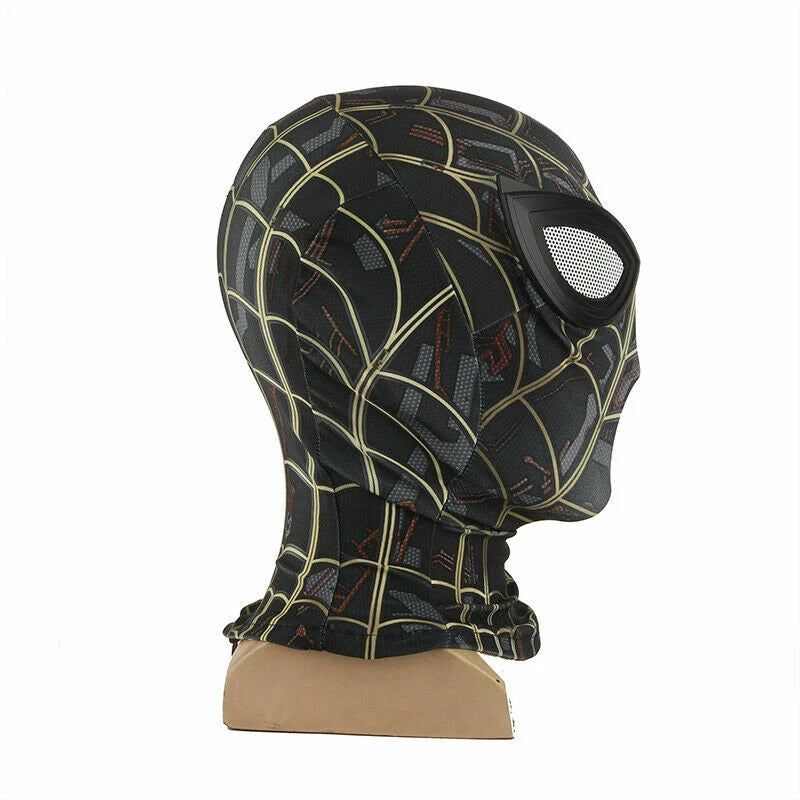 Spiderman No Way Home Mask Cosplay Superhero Spiderman Face Hood Masquerade Prop