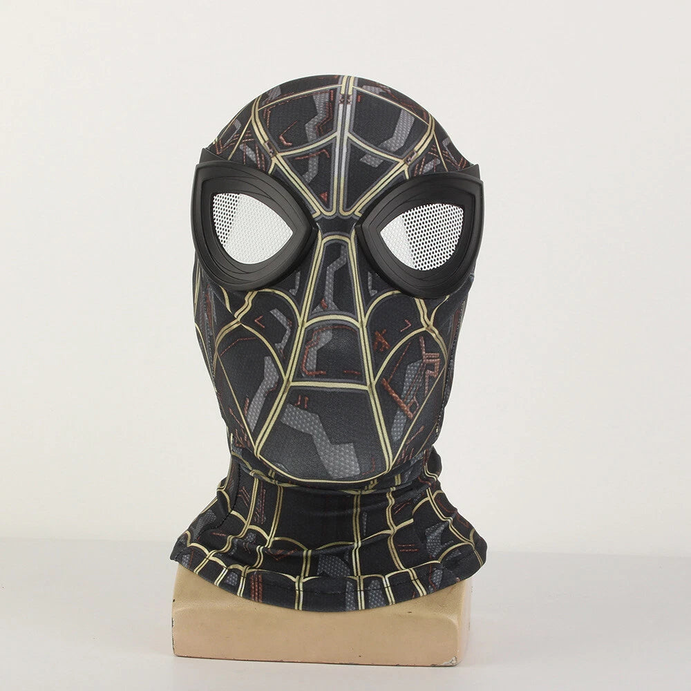 Spiderman No Way Home Mask Cosplay Superhero Spiderman Face Hood Masquerade Prop