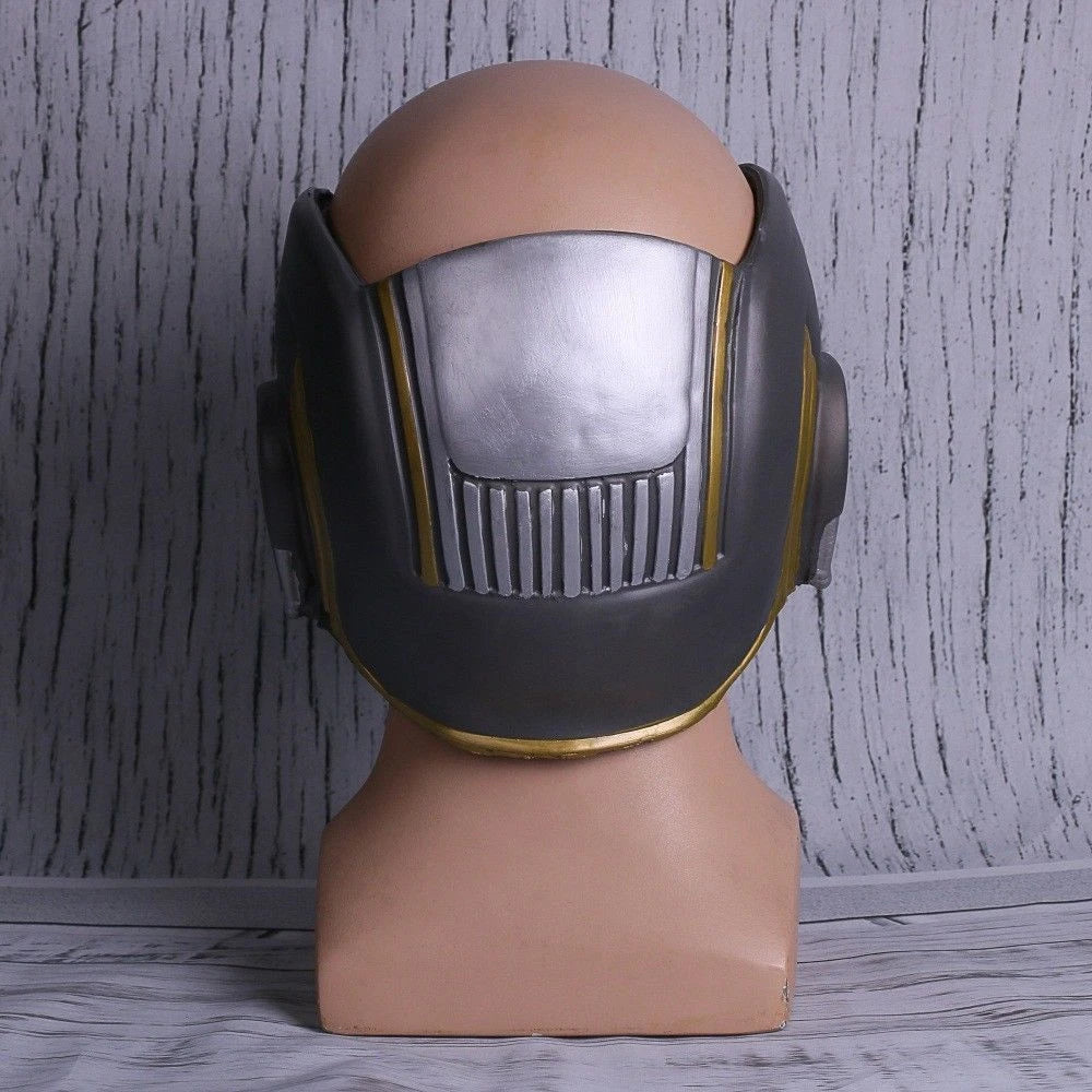Star Lord LED Helmet Cosplay Superhero Star Lord Quill LED Mask Props Latex