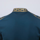 Star Trek SNW Captain Pike Gold Uniforms Spock Blue Top Shirts Cosplay Costumes for Men