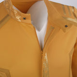 Star Trek SNW Captain Pike Gold Uniforms Spock Blue Top Shirts Cosplay Costumes for Men