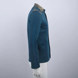 Star Trek SNW Captain Pike Gold Uniforms Spock Blue Top Shirts Cosplay Costumes for Men