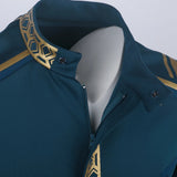 Star Trek SNW Captain Pike Gold Uniforms Spock Blue Top Shirts Cosplay Costumes for Men