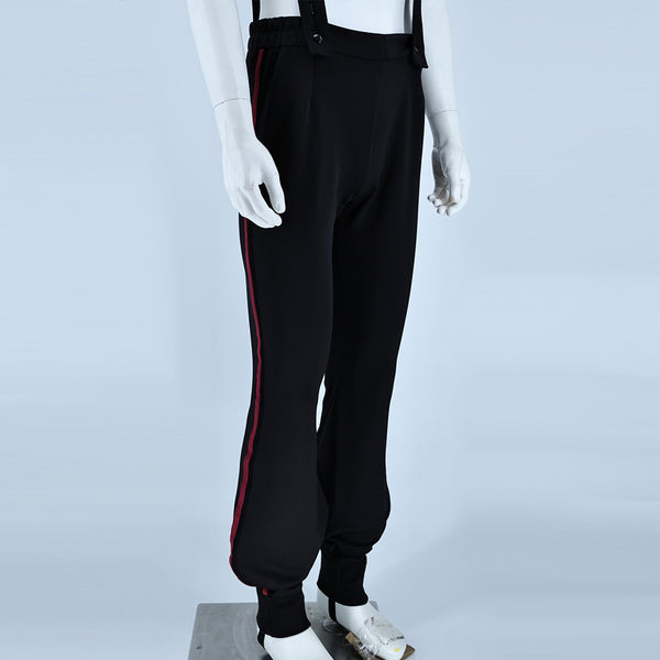 Star Trek Captain Kirk Command Red Stripes Trousers Starfleet Uniforms Pants Overalls