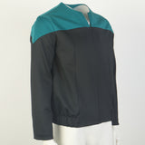 Deep Space Nine Commander Gold Blue Uniform Voyager Starfleet Jacket Costume