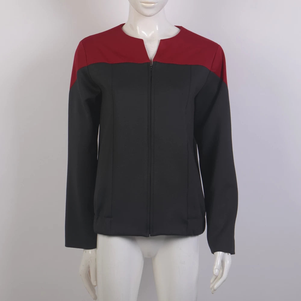 ★Wai Kei★ Star Trek Jersey Jacket Black YKBE01JK04-3 MUSINSA公式 | WAI KEI Star Trek Jersey Jacket Black