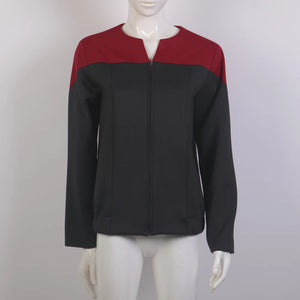 Star Trek Voyager Uniform Jacket Open  Cosplay Costumes for Female