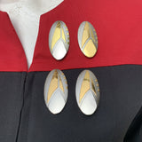 Star Trek Discovery 3 Fleet Admiral Charles Vance Magnet Pin Brooches Badge Accessories