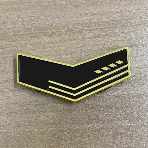 Star Trek Discovery 4 Comissioned Officer Collar Rank Captain Collar Rank 32nd Century Starfleet Magnet Insignia Badge