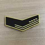 Star Trek Discovery 4 Comissioned Officer Collar Rank Captain Collar Rank 32nd Century Starfleet Magnet Insignia Badge