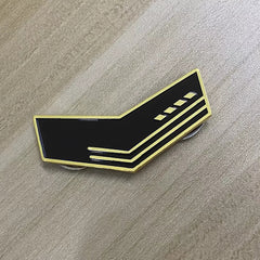Star Trek Discovery 4 Comissioned Officer Collar Rank Captain Collar Rank 32nd Century Starfleet Magnet Insignia Badge