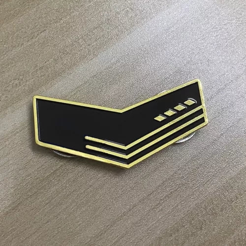 Star Trek Discovery 4 Comissioned Officer Collar Rank Captain Collar Rank 32nd Century Starfleet Magnet Insignia Badge