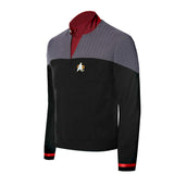 ST Jean-Luc Picard Shirt Long Sleeve Top Cosplay Costumes for Men