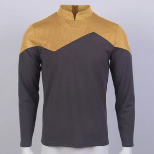 Star Trek Picard 2 Cadet Red Cosplay Uniforms Starfleet Blue Gold Top Shirts Costumes