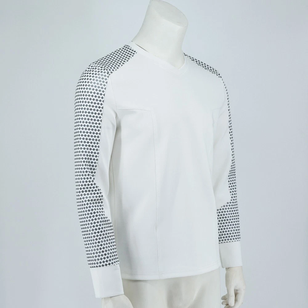 Star Trek SNW Gamble Medical White Starfleet Uniforms Cosplay Vezda Top Shirts Costumes