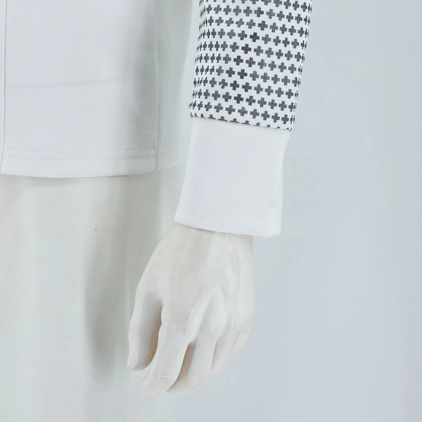 Star Trek SNW Gamble Medical White Starfleet Uniforms Cosplay Vezda Top Shirts Costumes