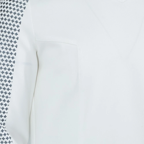 Star Trek SNW Gamble Medical White Starfleet Uniforms Cosplay Vezda Top Shirts Costumes