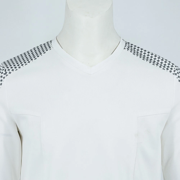 Star Trek SNW Gamble Medical White Starfleet Uniforms Cosplay Vezda Top Shirts Costumes