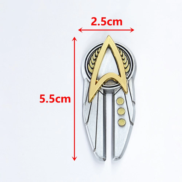 Star Trek Starfleet Academy Magnet Badges Starfleet Brooches Pins Accessories Props