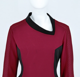 Strange New Worlds Uhura Red Dress Uniforms Startfleet Shirts Costumes