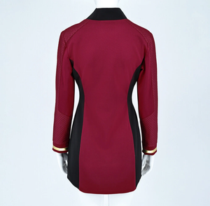 Strange New Worlds Uhura Red Dress Uniforms Startfleet Shirts Costumes