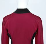 Strange New Worlds Uhura Red Dress Uniforms Startfleet Shirts Costumes