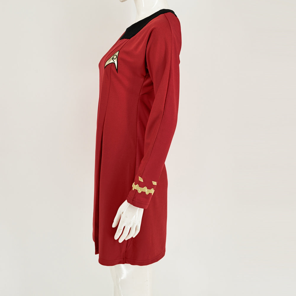 Star Trek TOS Female Duty Uniforms The Original Series Blue Gold Red D Cosermart Star Trek TOS Female Duty Uniforms The Original Series Blue Gold Red D Cosermart