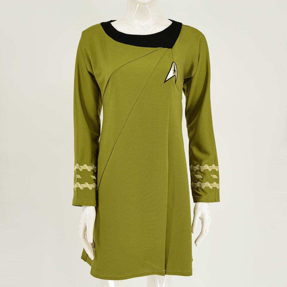 Star Trek TOS Female Duty Uniforms The Original Series Blue Gold Red D Cosermart Star Trek TOS Female Duty Uniforms The Original Series Blue Gold Red D Cosermart