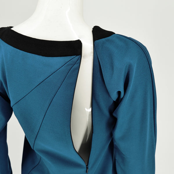 Star Trek TOS Female Duty Uniforms The Original Series Blue Gold Red Dress Costume