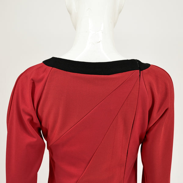 Star Trek TOS Female Duty Uniforms The Original Series Blue Gold Red Dress Costume