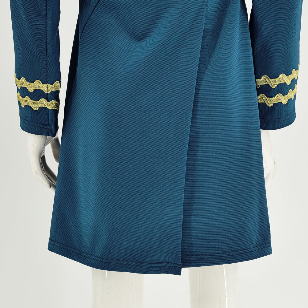 Star Trek TOS Female Duty Uniforms The Original Series Blue Gold Red Dress Costume, 3XL / Blue Star Trek TOS Female Duty Uniforms The Original Series Blue Gold Red Dress Costume, 3XL / Blue
