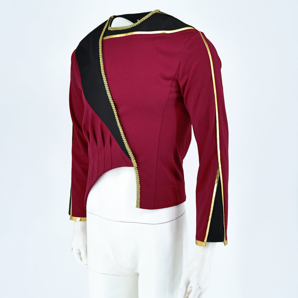 Star Trek The Next Generation Admiral Gregory Quinn Uniforms Shirt Pants Starfleet Costume