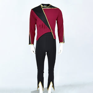 Star Trek The Next Generation Admiral Gregory Quinn Uniforms Shirt Pants Starfleet Costume