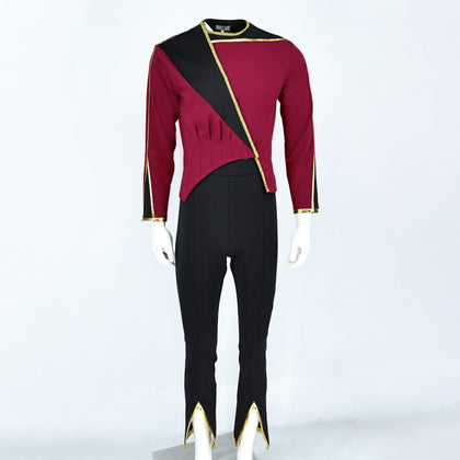 Star Trek The Next Generation Admiral Gregory Quinn Uniforms Shirt Pants Starfleet Costume