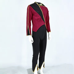 Star Trek The Next Generation Admiral Gregory Quinn Uniforms Shirt Pants Starfleet Costume
