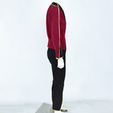 Star Trek The Next Generation Admiral Gregory Quinn Uniforms Shirt Pants Starfleet Costume