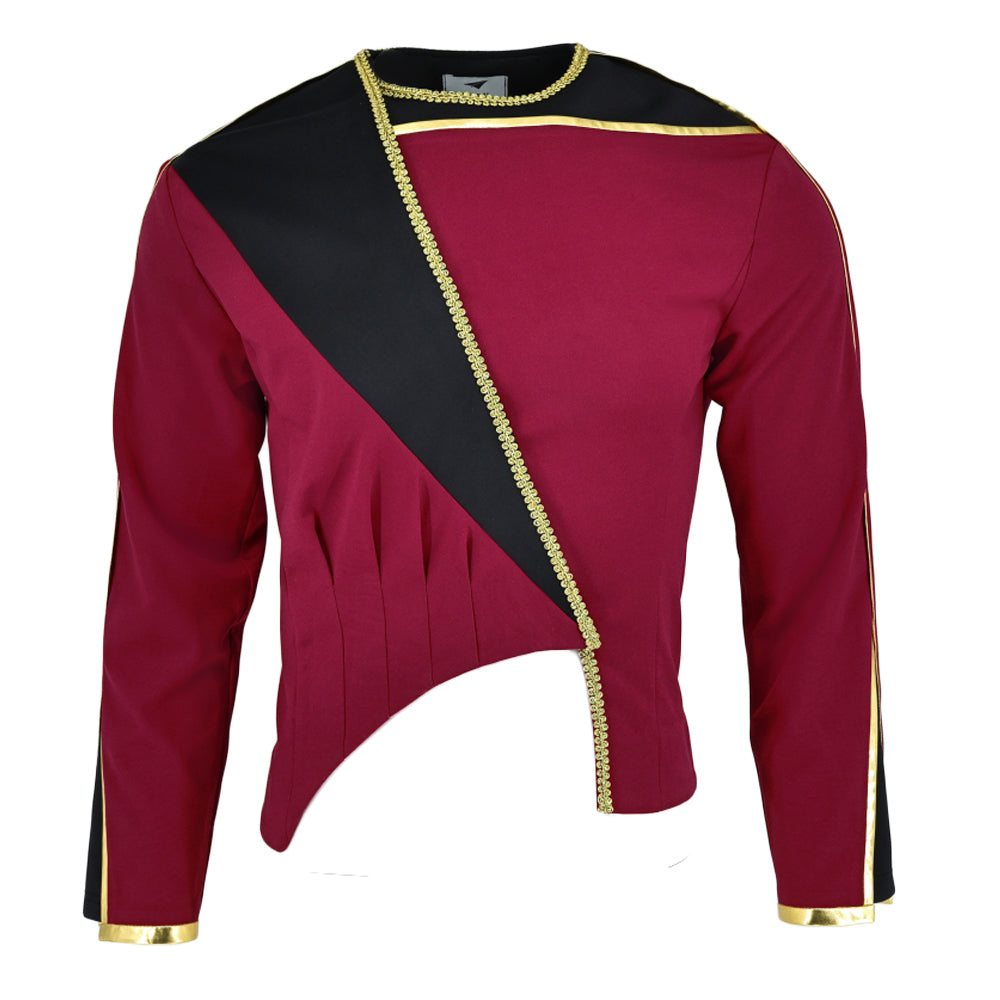 Star Trek The Next Generation Admiral Gregory Quinn Uniforms Shirt Pants Starfleet Costume