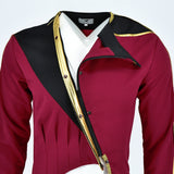 Star Trek The Next Generation Admiral Gregory Quinn Uniforms Shirt Pants Starfleet Costume