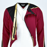 Star Trek The Next Generation Admiral Gregory Quinn Uniforms Shirt Pants Starfleet Costume