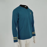 The Original Series TOS Kirk Spock Uniform Shirt Cosplay Costume