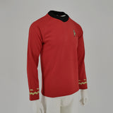 The Original Series TOS Kirk Spock Uniform Shirt Cosplay Costume