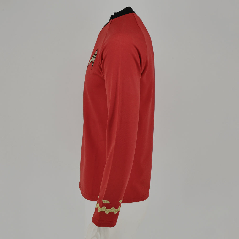 The Original Series TOS Kirk Spock Uniform Shirt Cosplay Costume