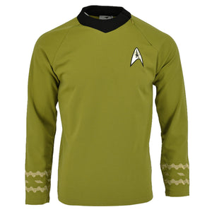 The Original Series TOS Kirk Spock Uniform Shirt Cosplay Costume